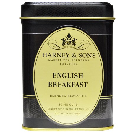 0636046005015 - HARNEY & SONS LOOSE LEAF BLACK TEA, ENGLISH BREAKFAST, 4 OUNCE