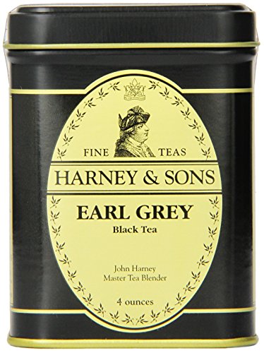 0636046005022 - HARNEY & SONS BLACK LOOSE LEAF TEA, EARL GREY, 4 OUNCE