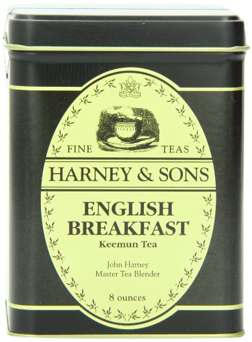0636046008016 - HARNEY & SONS LOOSE LEAF BLACK TEA, ENGLISH BREAKFAST, 8 OUNCE