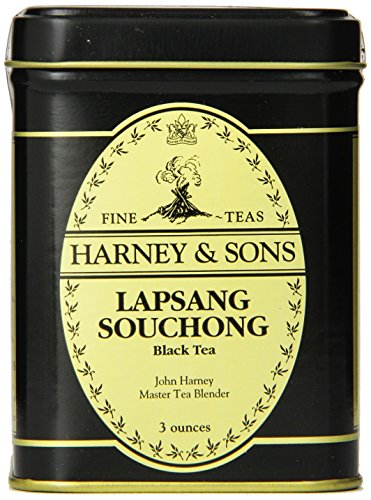 0636046009358 - HARNEY & SONS LOOSE LEAF BLACK TEA, LAPSANG SOUCHONG, 3 OUNCE