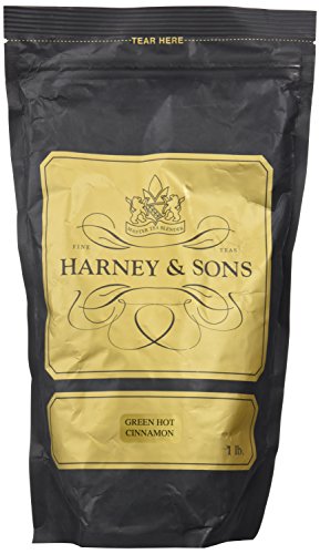 0636046041884 - HARNEY & SONS FINE TEAS GREEN HOT CINNAMON SPICE LOOSE TEA - 16 OZ