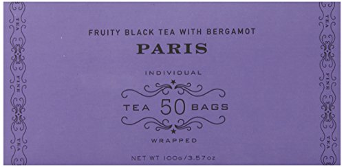 0636046161292 - HARNEY & SONS BLACK TEA, PARIS, 50 TEA BAGS