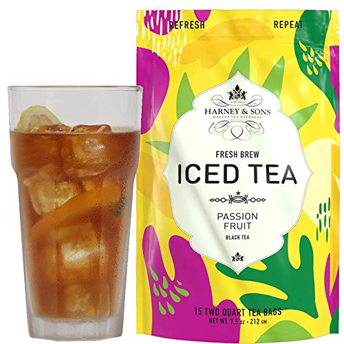 0636046200564 - HARNEY & SONS FRESH BREW PASSION FRUIT ICED TEA, 15 COUNT