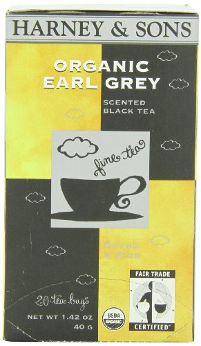 0636046561207 - HARNEY & SONS BLACK TEA, ORGANIC EARL GREY, 20 TEA BAGS
