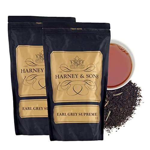 0636046903083 - HARNEY & SONS EARL GREY SUPREME TEA, 16 OUNCE, PACK OF 2
