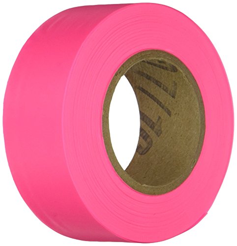 0636123511309 - IRWIN TOOLS STRAIT-LINE FLAGGING TAPE, 150-FOOT, GLO-PINK