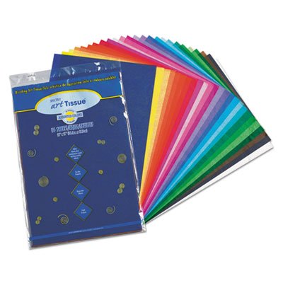 0636123780644 - SPECTRA ART TISSUE, 10 LBS., 12 X 18, 10 ASSORTED COLORS, 50 SHEETS/PACK, SOLD AS 50 SHEET