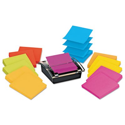 0636123824614 - POP-UP DISPENSER VALUE PACK, 3 X 3, ASSORTED, SOLD AS 12 PAD