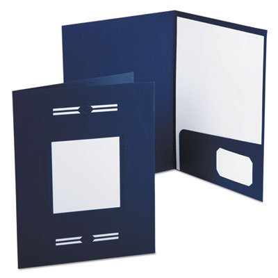0636123846838 - IMPERIAL SERIES LASERVIEW BUSINESS PORTFOLIO, PREMIUM PAPER, BLUE, 10/PACK, SOLD AS 10 EACH