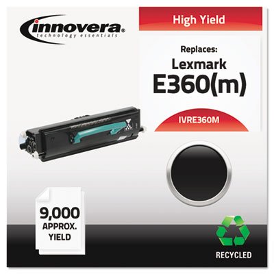 0636123959248 - REMANUFACTURED HIGH-YIELD E360(M) (E360) MICR TONER, 9000 PAGE-YIELD, BLACK, SOLD AS 1 EACH