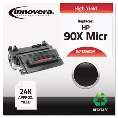 0636123960459 - REMANUFACTURED CE390X(M) HIGH-YIELD MICR TONER, 24,000 PAGE-YLD, BLK, SOLD AS 1 EACH