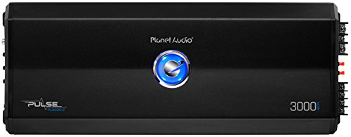 0636210105770 - PLANET AUDIO PL3000.2 3000W 2 CHANNEL 2 OHM STABLE AMPLIFIER WITH REMOTE SUBWOOFER CONTROL