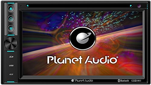 0636210106081 - PLANET AUDIO P9650B DOUBLE-DIN, 6.5 TOUCH SCREEN DISPLAY, DVD/CD/USB/SD/MP3 AM/FM RECEIVER