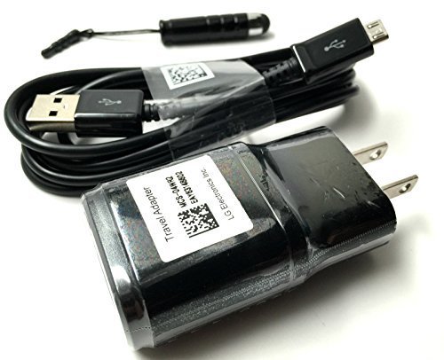 0636391317931 - OEM LG 1.8 CHARGER MCS-04WD WITH 2.0 5FT MICRO USB FOR LG G2 GOOGLE NEXUS G FLAX L9 F3