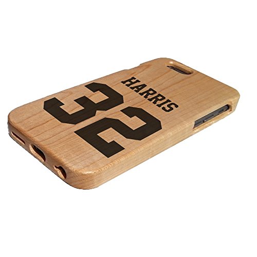 6366525708215 - FRANCO HARRIS - PITTSBURGH STEELERS - FOOTBALL NATURAL MAPLE WOOD JERSEY CASE COVER FOR APPLE IPHONE 6 PLUS 5.5 INCH