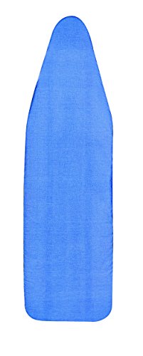 0636655965656 - WHOLESALE HOTEL PRODUCTS IRONING BOARD COVER AND PAD, FULL SIZE BUNGEE, SCORCH RESISTANT, BLUE