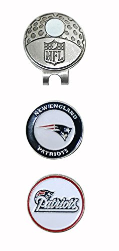0637556317476 - NFL NEW ENGLAND PATRIOTS CAP CLIP WITH 2 MARKERS