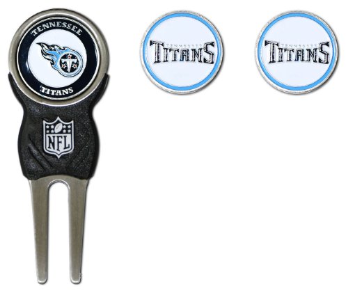 0637556330451 - NFL TENNESSEE TITANS SIGNATURE DIVOT TOOL AND 2 EXTRA MARKERS