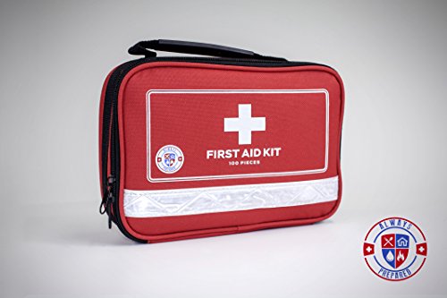 0637632767010 - FIRST AID, SURVIVAL AND MINOR EMERGENCY KIT (100 PIECES) LIGHT, COMPACT, AND COMPREHENSIVE - PERFECT FOR HOME, AUTO, ROAD TRIPS, CAMPING, OR ANY OTHER OUTDOORS ACTIVITIES