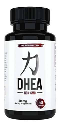 0637769765958 - DHEA 50MG SUPPLEMENT TO PROMOTE BALANCED HORMONE LEVELS FOR MEN & WOMEN - RESTORE PEAK DHEA LEVELS TO LOOK & FEEL YOUNGER - NON-GMO FORMULA - MADE IN THE USA - GUARANTEED FULL POTENCY & PURITY