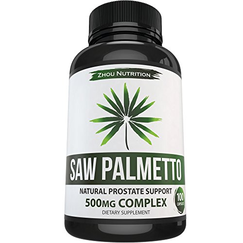 0637769766009 - SAW PALMETTO CAPSULES FOR PROSTATE HEALTH - EXTRACT & BERRY POWDER COMPLEX TO REDUCE FREQUENT URINATION - DHT BLOCKER TO FIGHT HAIR LOSS - 500MG NATURAL SUPPLEMENT - 100% MONEY-BACK GUARANTEE