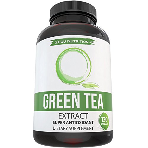 0637769766047 - GREEN TEA EXTRACT SUPPLEMENT FOR WEIGHT LOSS - BOOST METABOLISM & PROMOTE A HEALTHY HEART - NATURAL CAFFEINE SOURCE FOR GENTLE ENERGY - SUPER ANTIOXIDANT & FREE RADICAL SCAVENGER - 500MG, 120 CAPSULES