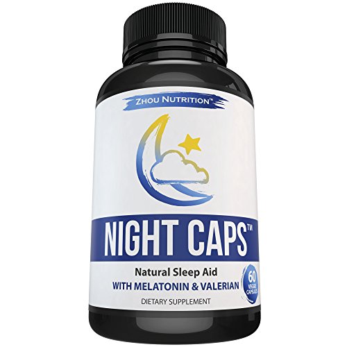 0637769766085 - ALL NATURAL SLEEP AID WITH MELATONIN & VALERIAN ROOT - 'SLEEP WELL, WAKE REFRESHED!' - NON-HABIT FORMING COMPLEX - ALSO INCLUDES 5 HTP, CHAMOMILE, ASHWAGANDHA & MORE - VEGGIE CAPSULE - MADE IN THE USA