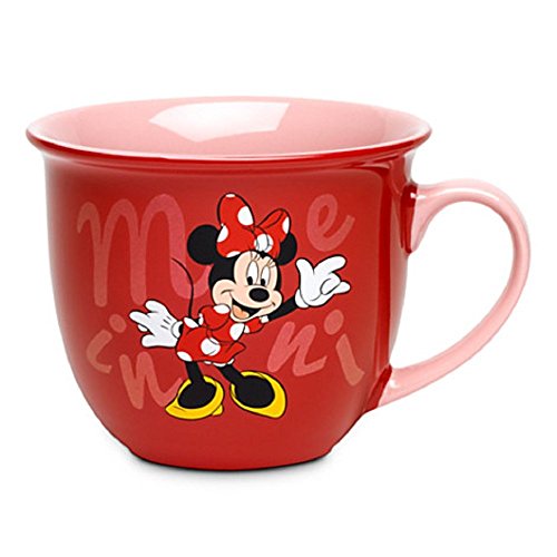0637769896188 - DISNEY STORE MINNIE MOUSE COFFEE MUG CUP RED PINK