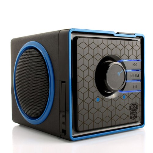 0637836516940 - GOGROOVE SONAVERSE BX PORTABLE STEREO SPEAKER SYSTEM W/ RECHARGEABLE BATTERY & 3