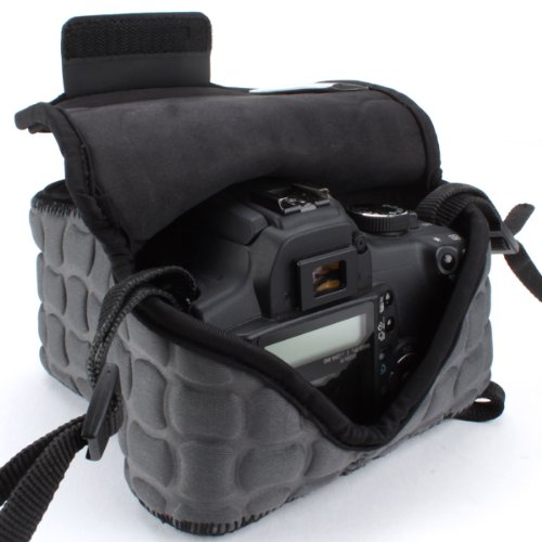 0637836517862 - USA GEAR FLEXARMOR X DSLR CAMERA CASE HOLSTER SLEEVE - WORKS WITH NIKON D7200 , CANON EOS REBEL T6 , PENTAX K-70 AND MORE CAMERAS