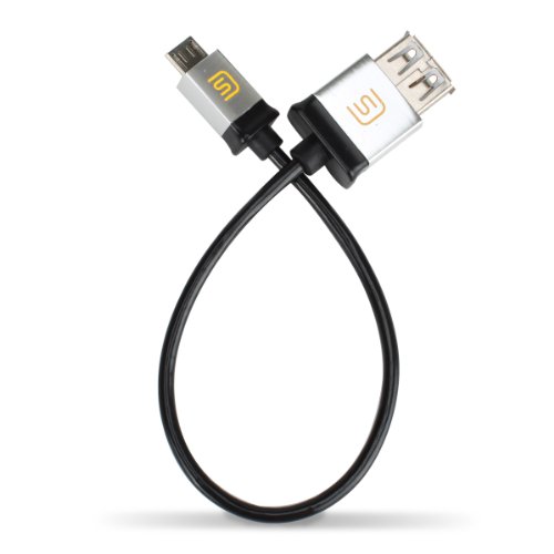 0637836519248 - DATASTREAM MICRO USB OTG TO USB 2.0 HOST CABLE ADAPTER WITH ON-THE-GO COMPATIBLE MICRO-USB PORTS FOR GAMING CONTROLLERS , SELECT DSLR CAMERAS , USB KEYBOARDS , MICE AND MORE