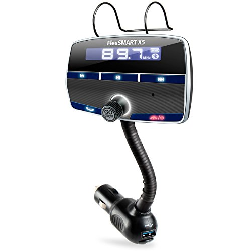 0637836520084 - GOGROOVE FLEXSMART X5 BLUETOOTH FM TRANSMITTER CAR KIT WITH HANDS-FREE CALLING , MUSIC PLAYBACK , USB CHARGING AND MULTIPLE MOUNTING OPTIONS - WORKS WITH APPLE , SAMSUNG , ASUS AND MORE!