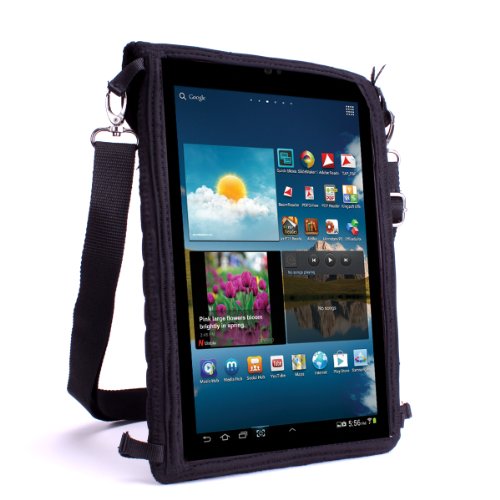 0637836548347 - USA GEAR FLEXARMOR X TABLET COVER CARRYING CASE WITH TOUCH CAPACITIVE SCREEN PROTECTOR AND ADJUSTABLE SHOULDER STRAP FOR MICROSOFT SURFACE , SAMSUNG TAB 3 (10.1 INCH) , COBY KYROS , ARCHOS & MORE