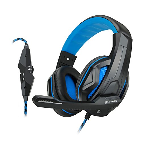 0637836582877 - ENHANCE GX-H2 STEREO GAMING HEADSET WITH COMFORTABLE EAR PADDING AND ADJUSTABLE MIC - WORKS WITH CALL OF DUTY: BLACK OPS III , WORLD OF WARCRAFT: WARLORDS OF DRAENOR , FALLOUT 4 AND MORE PC GAMES!