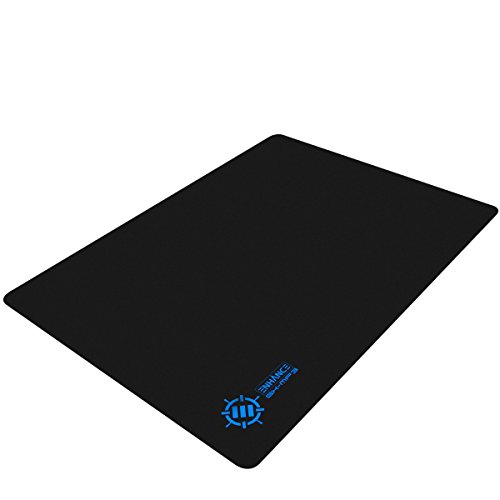 0637836583744 - ENHANCE GX-MP3 XL GAMING MOUSE PAD WITH SILICONE DESIGN , MICRO-TEXTURE TRACKING SURFACE & NON-SLIP BACKING (15.75 X 12.8) - WORKS WITH FALLOUT 4 , COUNTER-STRIKE: GLOBAL OFFENSIVE , DOTA 2 & MORE