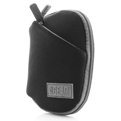 0637836585625 - MOUSE TRAVEL CARRYING CASE POUCH WITH PROTECTIVE NEOPRENE , SCRATCH-RESISTANT INTERIOR LINING & ACCESSORY POCKETS BY USA GEAR – WORKS WITH RAZER DEATHADDER CHOMA , MAMBA , NAGA EPIC CHROMA AND MORE