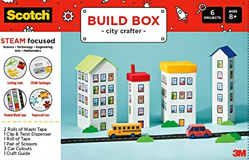 0638060921937 - SCOTCH STEAM PACK, CITY CRAFTER BUILD BOX, SCIENCE KIT (STEAM-CB)