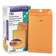 0638084795002 - QUALITY PARK CLASP ENVELOPES, 6 X 9 - INCHES, BOX OF 100