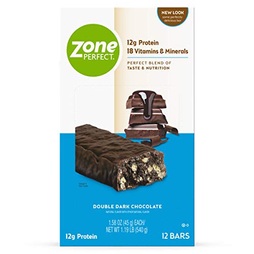 0638102632142 - ZONE PERFECT DOUBLE DARK CHOCOLATE NUTRITION BAR, 1.58 OUNCE -- 36 PER CASE.