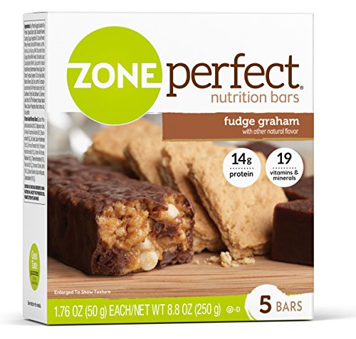 0638102632579 - ZONE PERFECT NUTRITION BAR, FUDGE GRAHAM, 1.76 OUNCE BAR, 5 COUNT, (PACK OF 6)