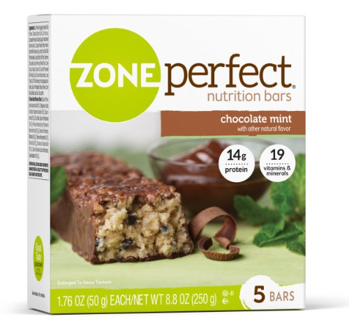 0638102632784 - ZONE PERFECT NUTRITION BAR, CHOCOLATE MINT, 1.76OZ.- 30 COUNT