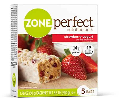 0638102633033 - ZONE PERFECT NUTRITION BAR, STRAWBERRY YOGURT, 1.76 OUNCE BAR, 5 COUNT, (PACK OF