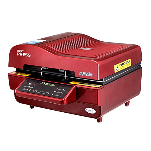 0638142799294 - GENERIC 3D SUBLIMATION VACUUM HEAT PRESS MACHINE MULTIFUNCTIONAL 3D VACUUM HEAT PRESS MACHINE HEAT TRANSFER ALL IN ONE RED
