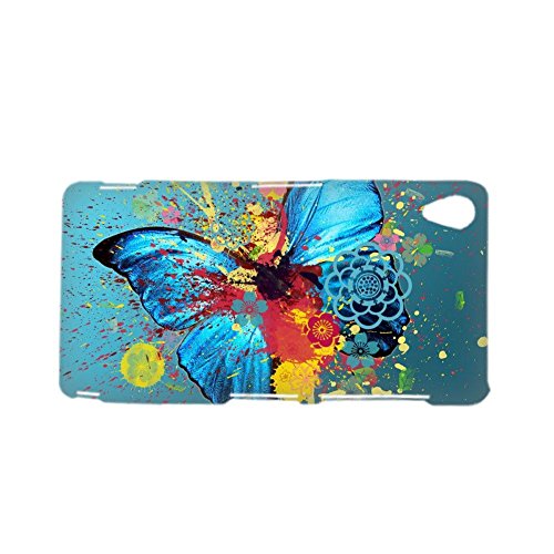 6381708586633 - GENERIC PRINTING BUTTERFLY SHELLS FOR SONY Z3 FOR WOMEN PLASTICS SPECIFICITY