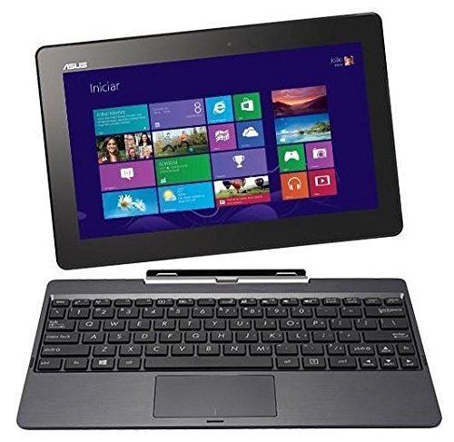0638267987750 - ASUS TRANSFORMER BOOK 10.1-INCH 32GB DETACHABLE 2-IN-1 TOUCH LAPTOP/TABLET T100TA 2GB RAM WITH KEYBOARD DOCK - GREY (CERTIFIED REFURBISHED)