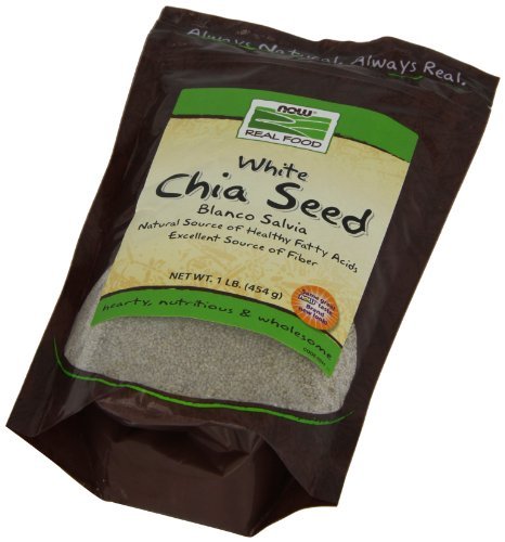 0638302702300 - NOW FOODS WHITE CHIA SEEDS, 4 LBS