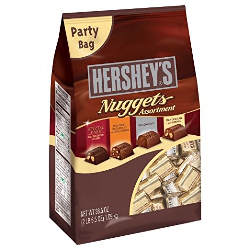 0638339419066 - HERSHEY'S NUGGETS CHOCOLATE-ASSORTMENT NEW SUPER SIZE PACKAGE- 4LBS -77 OUNCES