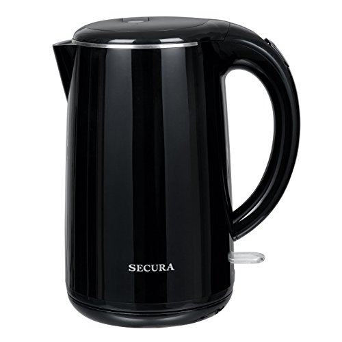 0638339650230 - SECURA 1.8 QUART STAINLESS STEEL CORDLESS ELECTRIC WATER KETTLE DOUBLE WALL COOL TOUCH EXTERIOR