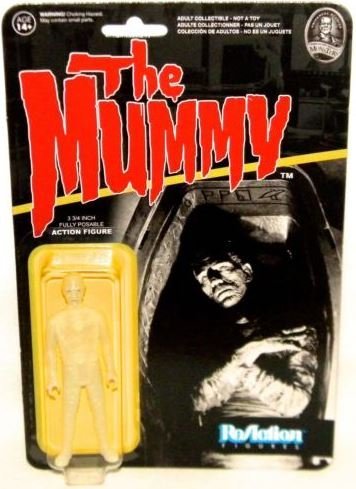 0638339835842 - FUNKO UNIVERSAL MONSTERS SERIES 2 - MUMMY REACTION ACTION FIGURE - GLOW IN THE DARK CHASE VARIANT