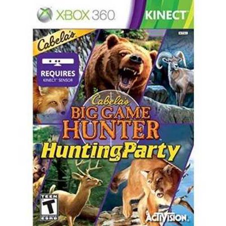 0638353378523 - CABELA'S BIG GAME HUNTER: HUNTING PARTY XBOX 360 VIDEO GAME KINECT GAME ONLY